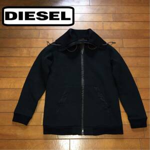 ★【 DIESEL 】★ デカ襟 ポリ／ウールフルジップジャージジャケット★サイズ S★i-701