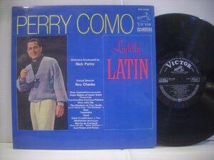 ● LP ペリー・コモ / オルフェの歌 ディンディ メディテイション ボサノバカバー PERRY COMO LIGHTLY LATIN 1966年 ◇r41201