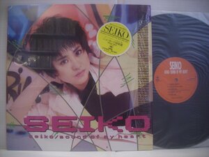 ● LP 松田聖子 / SOUND OF MY HEART SEIKO ダンシングシューズ　DAVID MATTHEWS ニューヨーク録音盤 1985年 ◇r41206