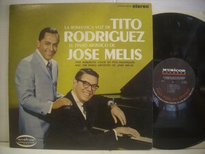 ● USA盤 LP THE ROMANTIC VOICE OF TITO RODRIGUEZ AND THE PIANO ARTISTRY OF JOSE MELIS / ティト・ロドリゲス ホセ・メリス ◇r41212