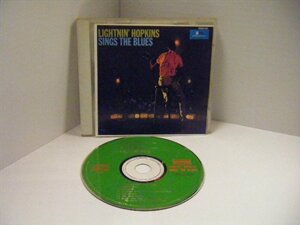 ▲CD LIGHTNIN' HOPKINS ライトニン・ホプキンス / SINGS THE BLUES シングス・ザ・ブルース 国内盤 東芝 VSCD-501◇r41204