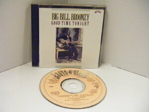 ▲CD BIG BILL BROONZY / GOOD TIME TONIGHT 輸入盤 COLUMBIA CK-46219◇r41210