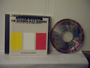 ▲CD MODERN JAZZ QUARTETモダン・ジャズ・カルテット MJQ / THREE WINDOWS 国内盤 ワーナー 32XD-765◇r41224