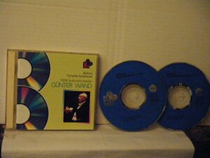 ▲2CD ギュンター・ヴァント / BRAHMS ブラームス 交響曲第1～4番 国内盤 BMG BVCC-8841/42◇r41224