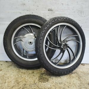 ヤマハ XJ650 スペシャル 4L6-004*** ホイール 前後セット FJ19x1,85 RJ16x3,00 【Fx2】BJZ