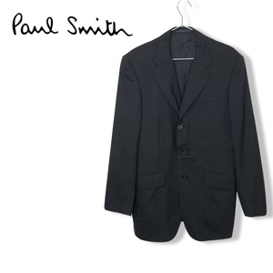 *Paul Smith LONDON Paul Smith * в тонкую полоску 3B боковой Benz tailored jacket костюм жакет L2 труба :C:12