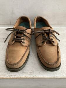 L.L.Bean Women's Blucher Moccasins US6 USED エル・エル・ビーン ウィメンズ ブルーチャー モカシン