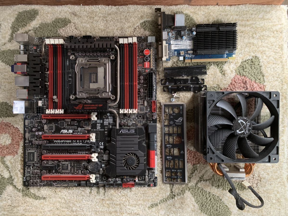 品質のいい i7 セット販売 RAMPAGE EXTREME+CPU 4 PCパーツ EXTREME+