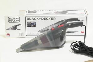 black ＋decker dustbuster auto車用掃除機 ハンディクリーナー カークリーナー 車用