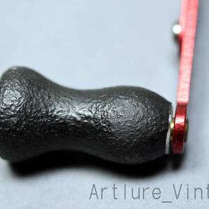 vintage abu AMBASSADEUR handle arm length80mm red (y435-2-352) old handle #abuhandle #aburedhandle #abuambassaduerの画像3