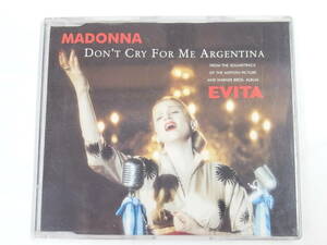 CD / MADONNA / DON'T CRY FOR ME ARGENTINA / [M13] / б/у 