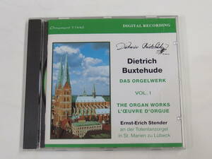 CD / Dietrich Buxtehude DAS ORGELWERK VOL.1 / THE ORGAN WORKS L'OEUVER D'ORGUE / 『M13』 / 中古