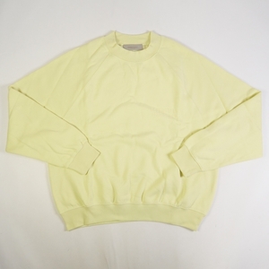 Fear of God フィアーオブゴッド ESSENTIALS CREWNECK CANARY クルーネックスウェット ベージュ Size 【L】 【新古品・未使用品】 20752157