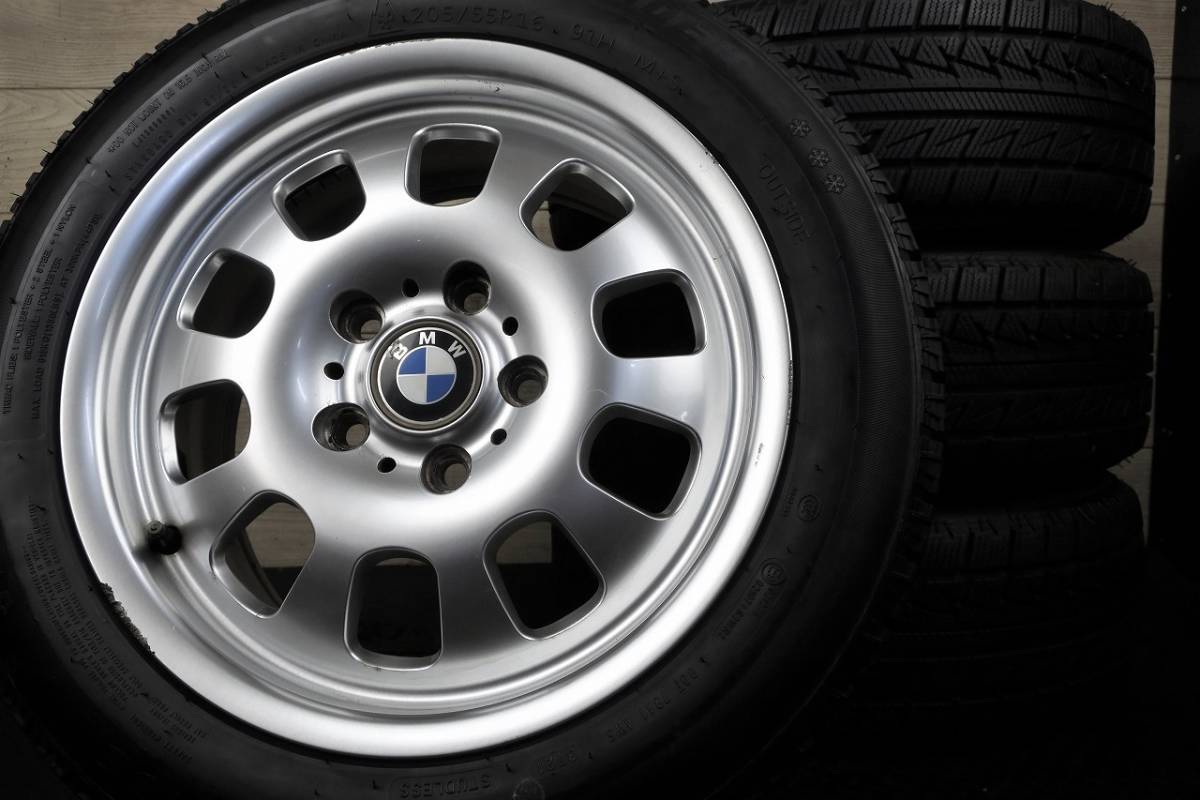 期間限定特価】 即使用可_BMW純正16 www inPCD120_スタッドレス4本