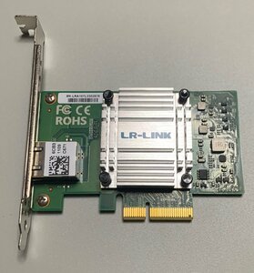[ б/у ]LR-LINK LREC6880BT PCIe2.0 x4 AQtion AQC107 установка 10 Giga bit LAN карта полный высота держатель только * принадлежности нет 94T0255