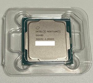 【中古未使用】CPU Pentium Gold G6405 LGA1200 付属品無し