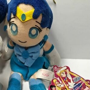 レトロ レア 美品 美少女戦士セーラームーンS セーラーマーキュリー・水野亜美 非売品 プライズ ぬいぐるみ   A36の画像3