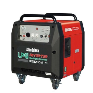  Shindaiwa IEG2201M-PG inverter gas engine generator rating output 2.2kVA propane gas fuel new goods cash on delivery un- possible one part region shipping un- possible ....