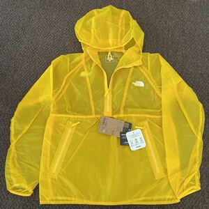 新品 M 黄色 THE NORTH FACE ノースフェイス フリー ラン アノラック ジャケット レディース Free Run Anorak パーカー ブルゾン フード 51