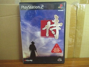 KMG1874★PS2ソフト 侍 SAMURAI ケース説明書ハガキ付 起動確認済 研磨・クリーニング済 プレイステーション2