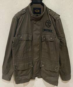 ＊ヒステリックグラマーHYSTERIC GLAMOUR HG ワッペン エポレット ミリタリー ジャケット M 　　　　　 BJBB.F