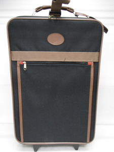 ソフトタイプ キャリーバッグ キャリーケース 旅行バッグ スーツケース グレー×ブラウン ビジネス 出張 Z-d
