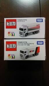 トミカ TCN オリジナル トムス トラック TOYOTA GAZOO RACINGトランスポーター 2台セット