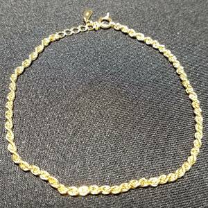 [ new goods ]k18/18 gold / Gold / rope chain bracele 