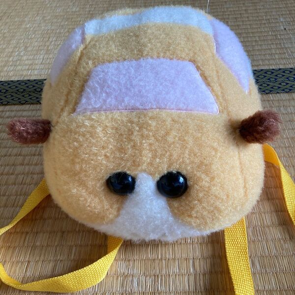 モルカーのぬいぐるみバック