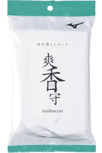 ミズノ 爽香守 汚れ落としシート 11GZ212100-24枚入り