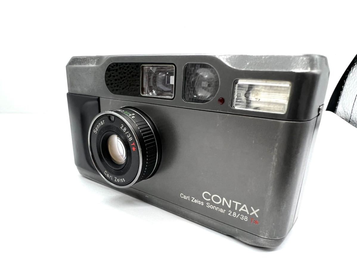 最も CONTAX T2 コンタックス T2 ジャンク品 フィルムカメラ - www