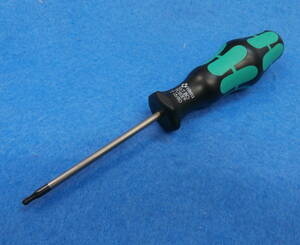 WERA　トルクスドライバー（ボールポイント）　WERA 367 BO TORX T15/80 新品・在庫処分セール