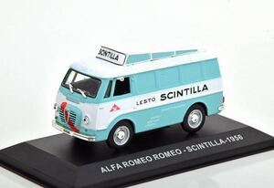 1/43 アルファロメオ バン シンティラ 1956 ALFA ROMEO VAN SCINTILLA イーグルモス EAGLEMOSS アルタヤ◇Alfa