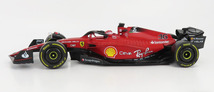 ブラーゴ 1/18 フェラーリ F1-75 2022 #16 シャルル・ルクレール BBURAGO SCUDERIA FERRARI CHARLES LECLERC_画像3