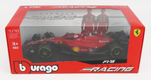 ブラーゴ 1/18 フェラーリ F1-75 2022 #16 シャルル・ルクレール BBURAGO SCUDERIA FERRARI CHARLES LECLERC_画像8