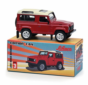  Schuco 1/64 paper box edition Land Rover Defender Schuco Paper Box Edition Land Rover Defender