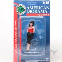 アメリカン ジオラマ 1/18 ピンナップガール ペギー American Diorama Figure Pin-up Girl Peggy ミニチュア_画像1