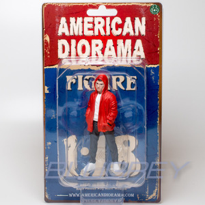 アメリカン ジオラマ 1/18 フィギア カーミート 2 パーカー 男性 American Diorama 1/18 Figures Car Meet 2