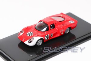 RICKO 1/87 アルファロメオ 33.2 デイトナ24H 1968 #20 ALFA ROMEO DAYTONA U.SCHUTZ - N.VACCARELLA