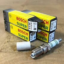 ヨ: 新品保管品 BOSCH/ボッシュ スパークプラグ 4本セット BOSCH SUPER Cu-Electrode H9DC 品番:0241225558_画像1