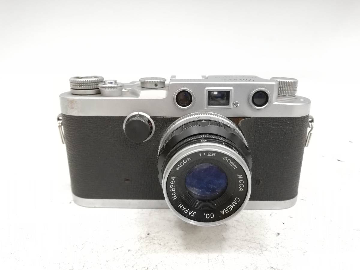 希少美品Nicca TYPE-5 ニッカ レンジファインダーカメラ、ケース付 買
