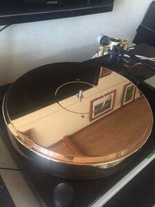 [ turntable repair ]MICRO micro RX5000. gold turntable platter . grinding according to repair does specular grinding 