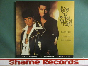 Babyface F. Toni Braxton ： Give U My Heart 12'' (( Baby Face / 落札5点で送料無料