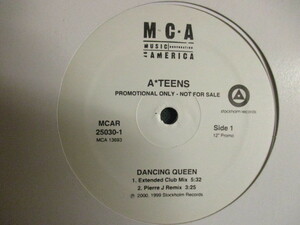 A*Teens ： Dancing Queen 12'' (( ABBA カバー！/ Extended Club Mix / Pierre J Remix / 落札5点で送料無料