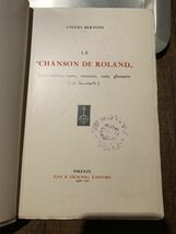 『ローランの歌』 La ''Chanson de Roland'' フランス語洋書古書_画像2