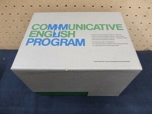 A0/■カセットテープ■COMMUNICATIVE ENGLISH PROGLAM　英語　1本欠？