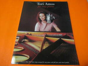 ♪輸入楽譜（イージーレベル　ピアノ　コード付き）Tori Amos: For Easy Piano　トーリ・エイモス