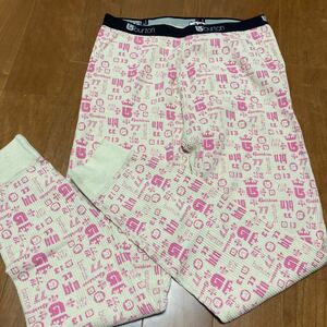 Красота изношенная Burton Inner Ladies M Pink Spats Bants Burton Bass Layer Bottoms теплые холодные защиты