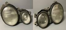 【11269】1998 ベンツ CLK200 W208 前期 左右 ヘッドライト Mercedez BENZ Left Right Headlights_画像1