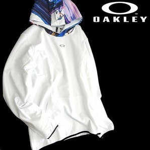 OAKLEY オークリー スカル 新品 東京オリンピック限定 Kokoro ストレッチ パーカー プルオーバー FOA401972 100 M ▲019▼kkf2153dの画像1